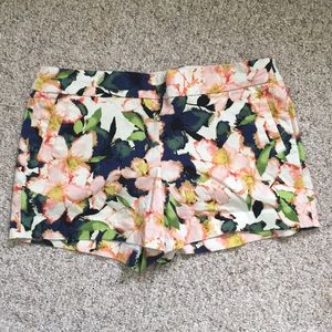 Floral print shorts